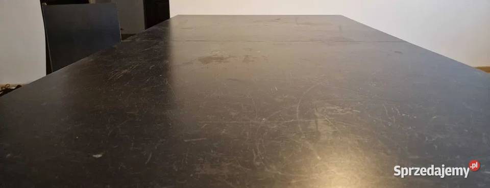 Stół prostokątny rozkładany 140x80 WENGE 80cm