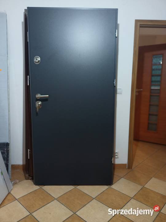 Drzwi Akustyczne 90 Prawe Kolor Antracyt Drzwi zewnętrzne Zabrze