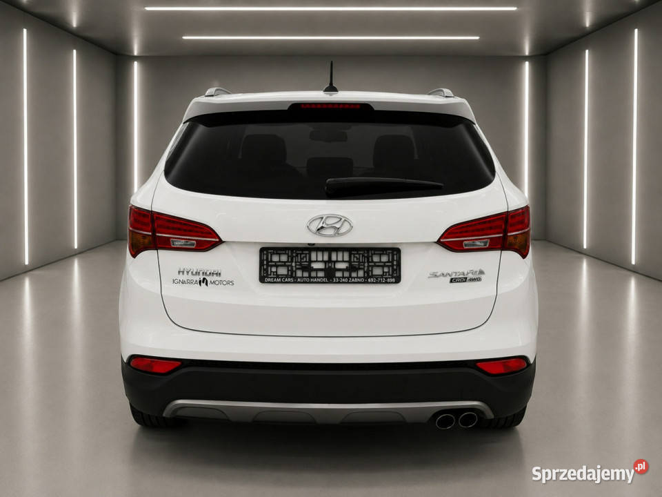 Hyundai Santa Fe 4X4manualbezwypadkowykamera tempomat Żabno sprzedam