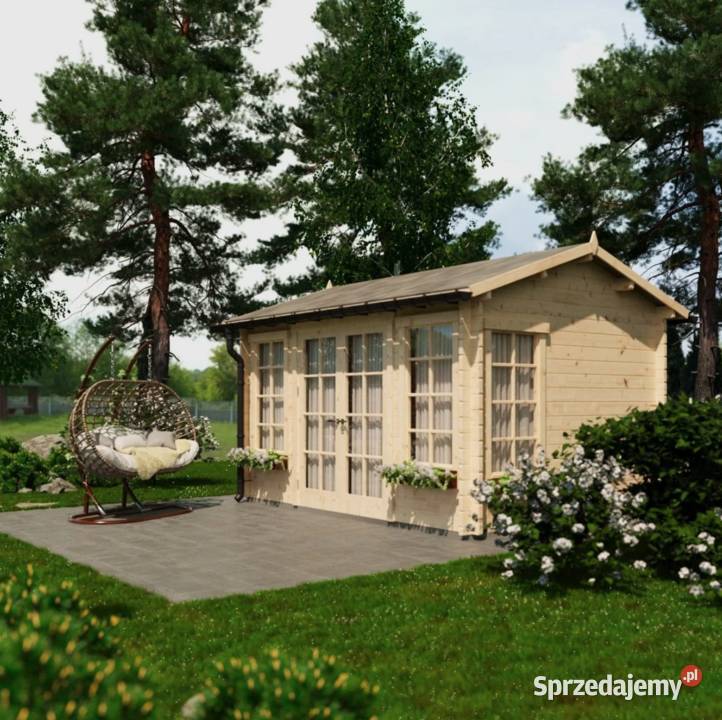 Domek ogrodowy drewniany Poolhous 43 m Domki drewniane sprzedam