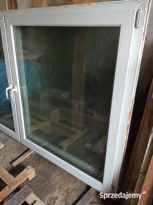 Okna Pamax plastikowe dwuskrzydłowe 242x142 Sosnowiec