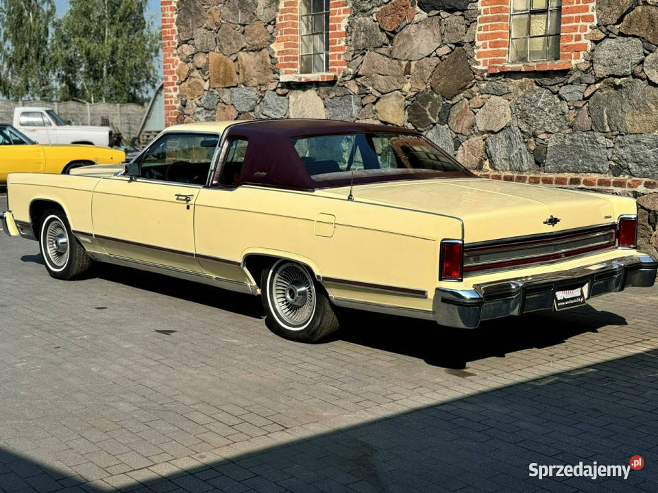 Lincoln Town Car Coupe 1979 big block piękny top 7500cm3 Town Car Sulechów