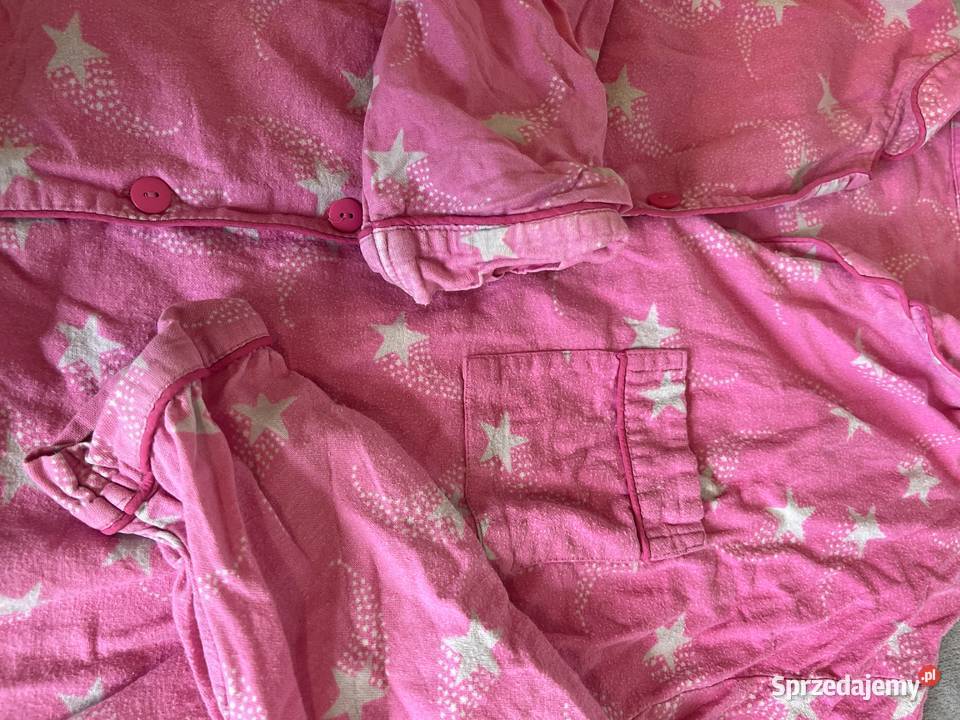 Góra piżamy amerykańska koszula w gwiazdki