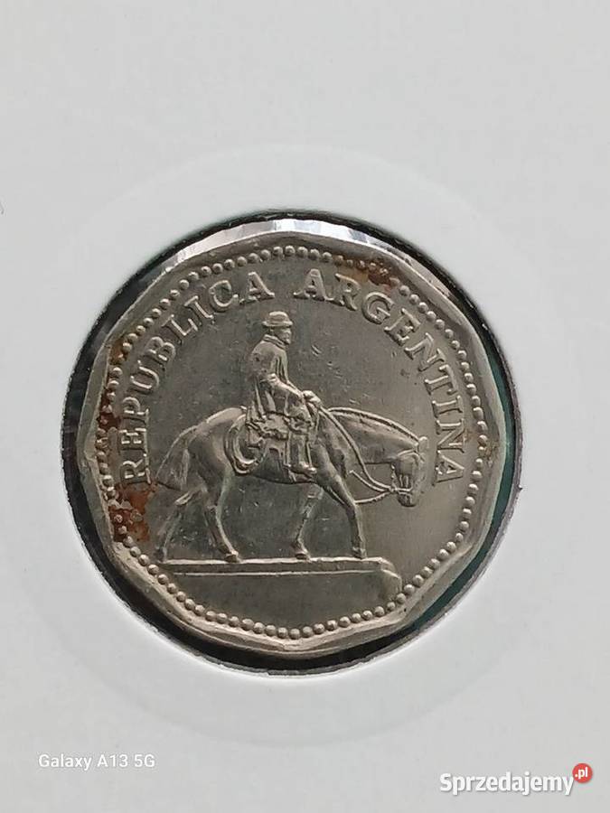 10 Pesos Argentyna 1963 r Konin