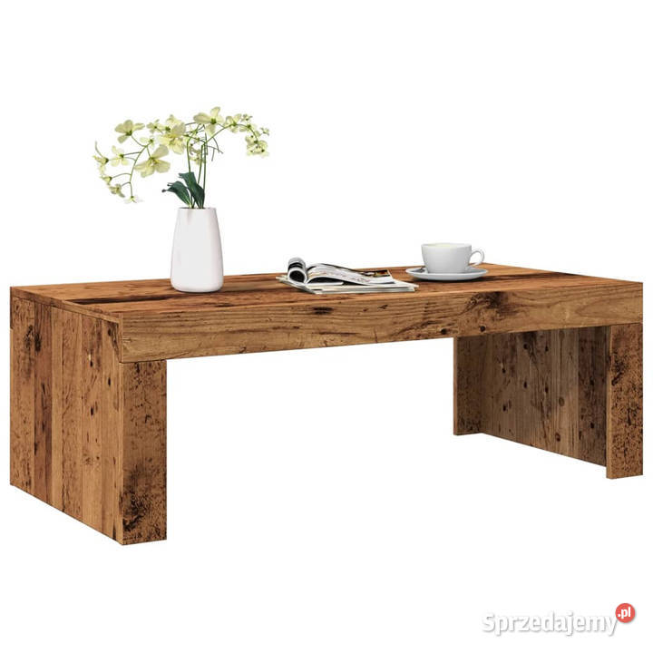 Stolik kawowy kolor starego drewna 102x50x35 Warszawa
