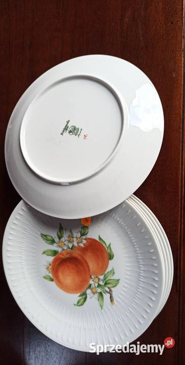 Talerzyk deserowy Hutschenreuther Brzoskwinie i pomorskie Gdańsk sprzedam