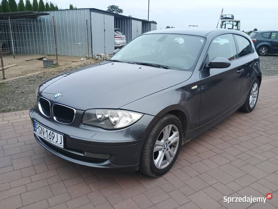 BMW E87 Lift 116i 122 2008r ŁADNA ZAREJESTROWANA tempomat Witkowo