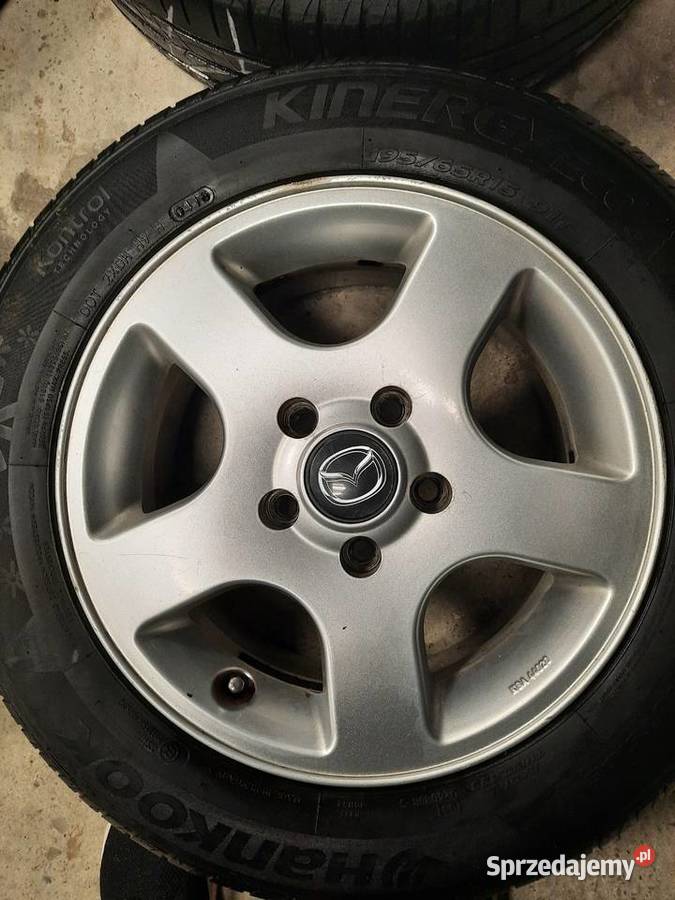 Felgi aluminiowe z oponami 15 mazda Rzeszów