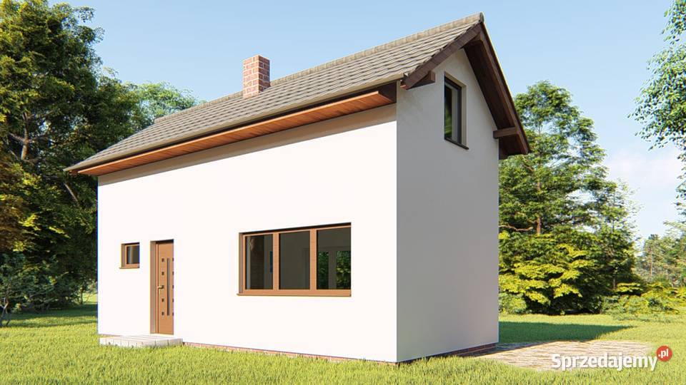 Projekt domu ZG8 na zgłoszenie z poddaszem Sosnowiec