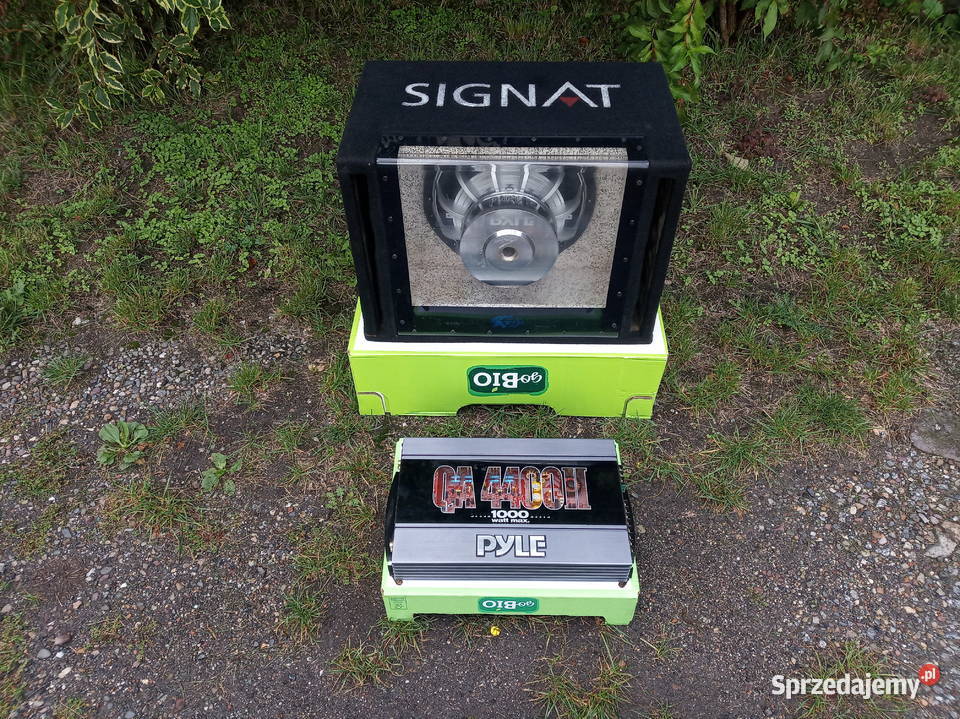 Tuba Skrzynia Basowa Subwoofer Wzmacniacz PYLE Dzierżoniów sprzedam