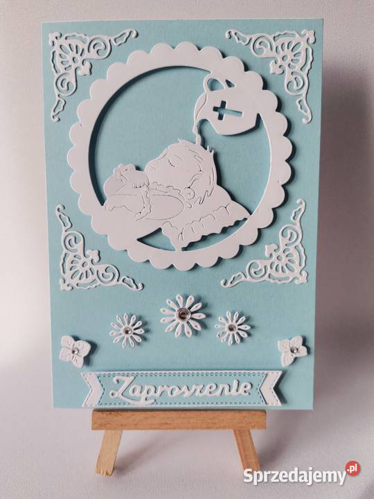 ZAPROSZENIA CHRZEST ŚWIĘTY CHŁOPIEC DZIECKO NA Poznań