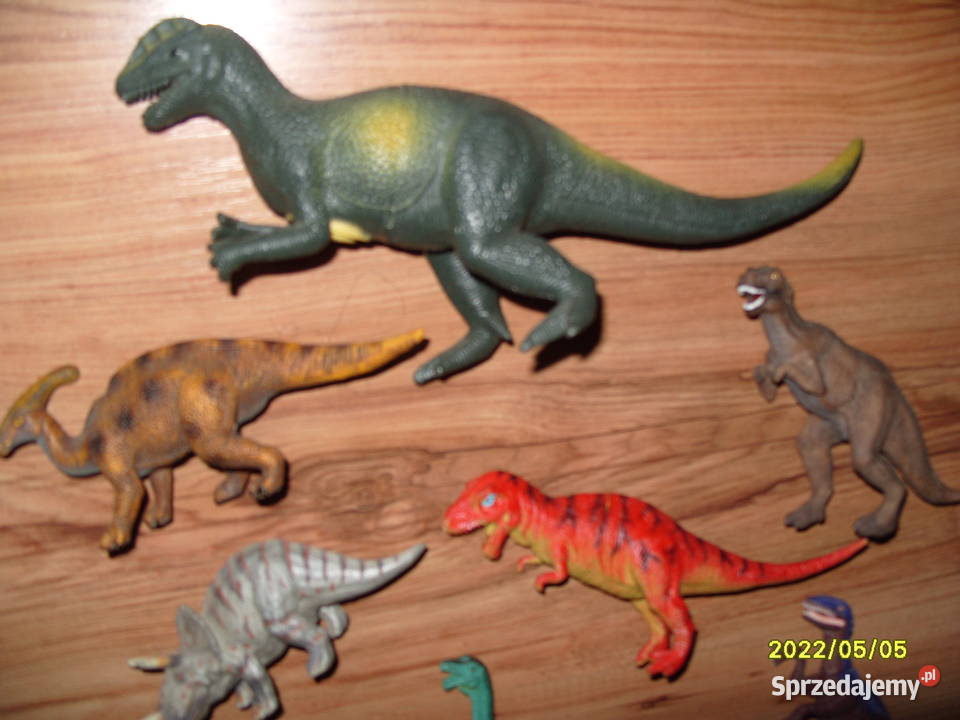 6 figurek Dinozaurów kolorowy wielkopolskie