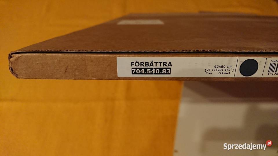 Panel maskujący Ikea Metod ciemnoszary 68 x 80 Szczecin