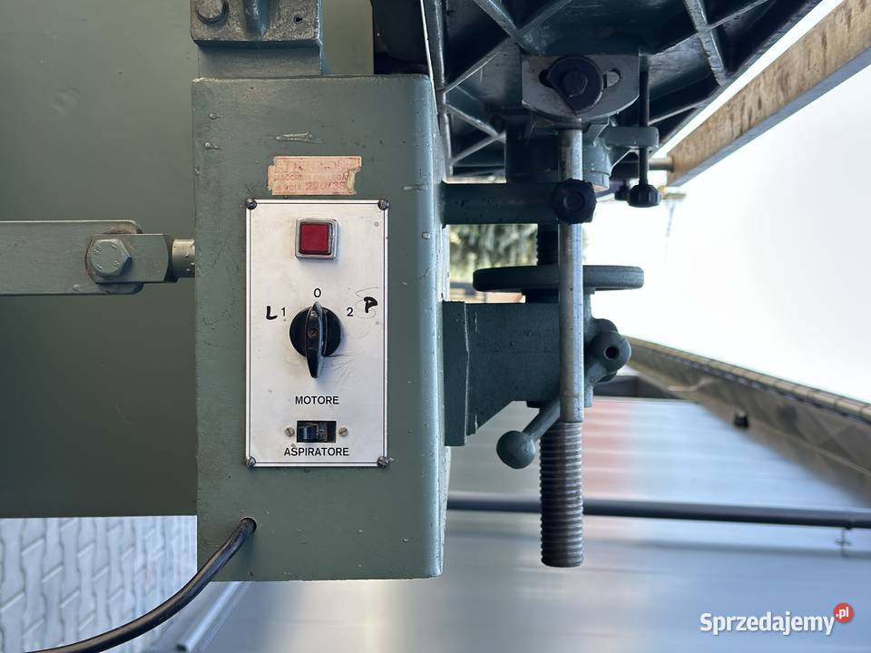 Szlifierka krawędziowa TOMESANI T45B z odciągiem sprzedam