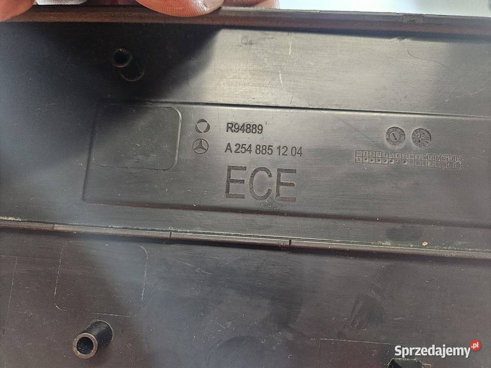 MERCEDES GLC W254 PODKŁADKA TABLICY Międzychód