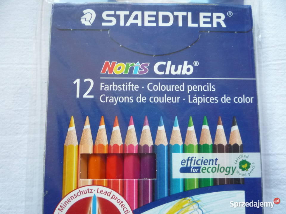 NOWE STAEDTLER Kredki ołówkowe 12 kolorów Szczecin