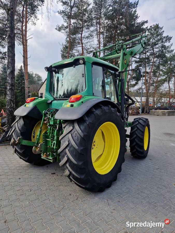 John Deere 6320 z turem Jd 6230 na zwykłej John Deere