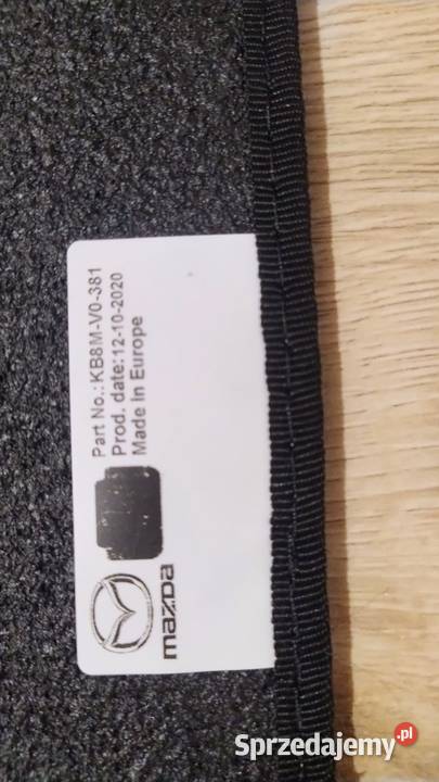MAZDA CX5 ORYGINALNA MATA OCHRONNA BAGAŻNIKA