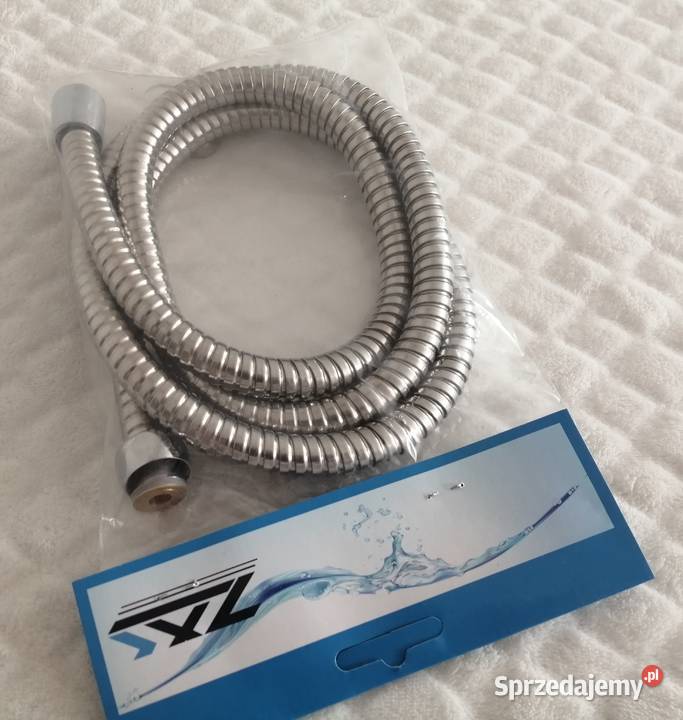 Wąż prysznicowy natryskowy 150 metalowe nakrętki Akcesoria łazienkowe