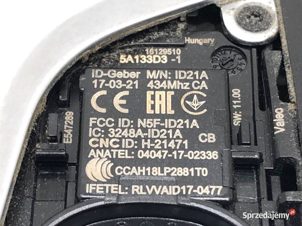 KLUCZYK BMW G30 5A133D3 PILOT IMMOBILISERA