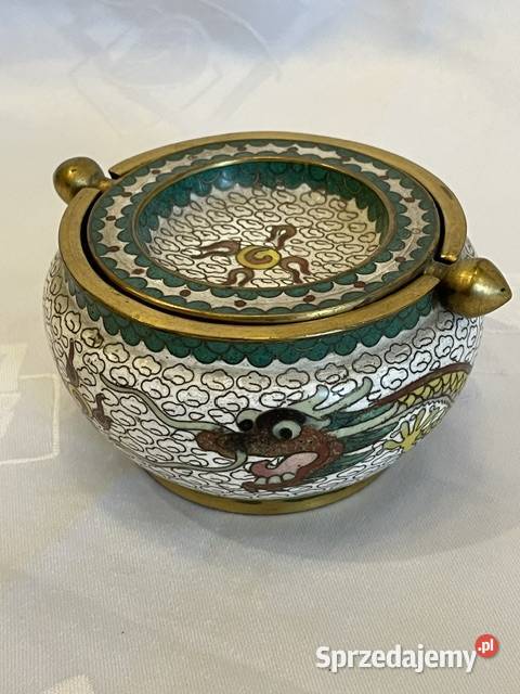 Kadzielnica Popielniczka z motywem smoka małopolskie Kraków