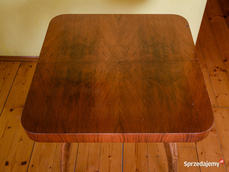 stolik pająk orzech model H259 Jindich Halabala Meble Wrocław