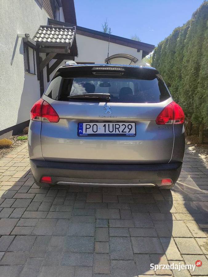 Peugeot 2008 12 110 2016r automat niski przebieg automatyczna Mosina