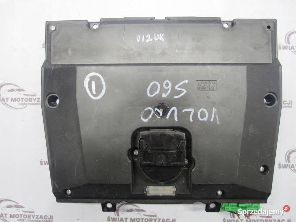 VOLVO S60 II 11r panel klimatyzacji radia