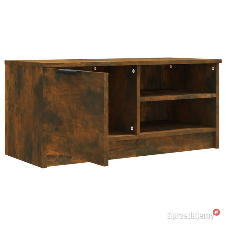 Szafka pod telewizor 2 przydymiony dąb 80x35x365 Warszawa