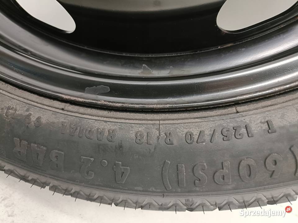 KOŁO DOJAZDOWE ZAPASOWE Audi Seat Vw Golf V Chełm