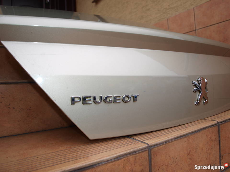 Peugeot 407 Coupe klapa tył kompletna 2005 2011r Części wielkopolskie sprzedam