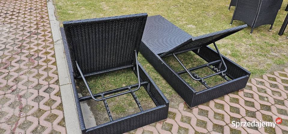 Leżaki ratanowe do ogrodu na taras Tomaszów Lubelski