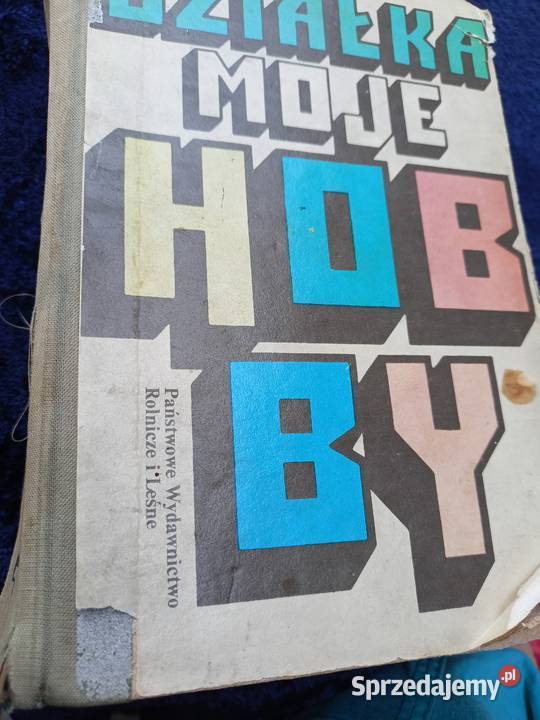 Działka moje hobby książki Warszawa księgarnia Rok wydania 1986