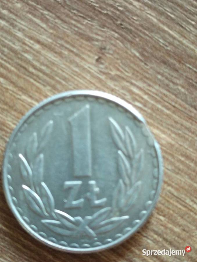 sprzedam 1 zl 1988r destrukt koncowka blachy Antyki, Sztuka, Kolekcje Chełm