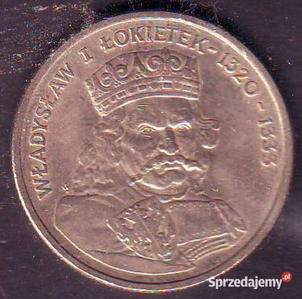 Moneta Władysław I Ł0kietek 100 1986