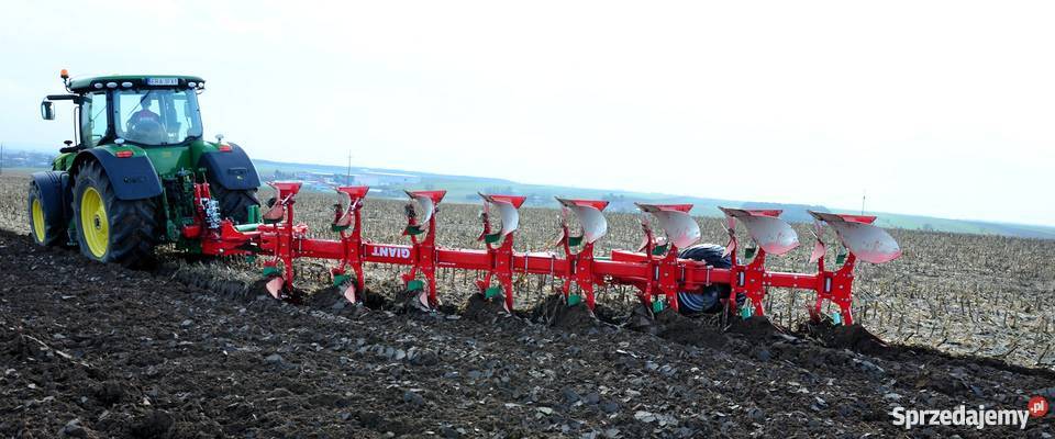 Pług obracalny półzawieszany zrywalny GIANT Rogóźno
