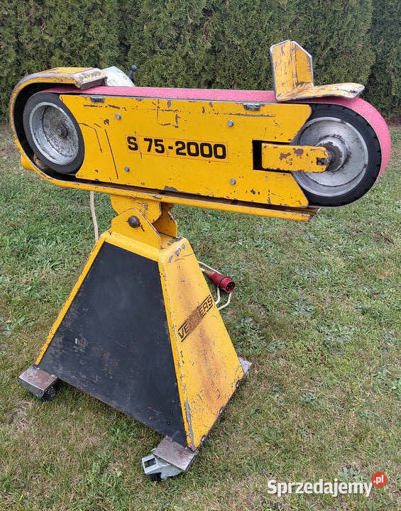 Szlifierka taśmowa przemysłowa 75x2000 mm 400V lubuskie Drezdenko