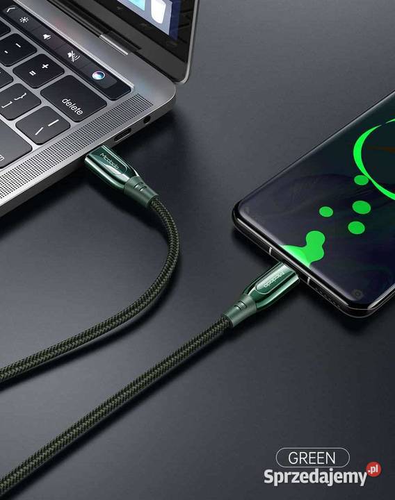 Kabel USBC typC typeC 2m 100W PD do ładowania i