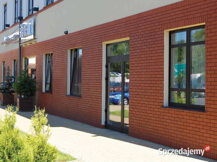 Płytka na ścianę ceramiczna czerwona klinkier Baranowo