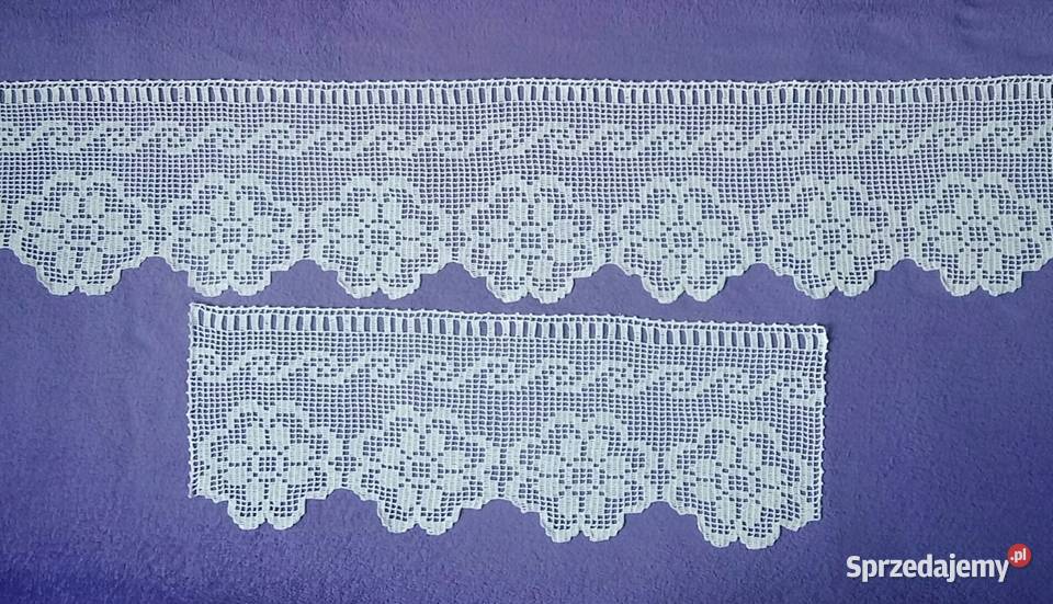 Zazdroski szydełkowe biały Czeladź