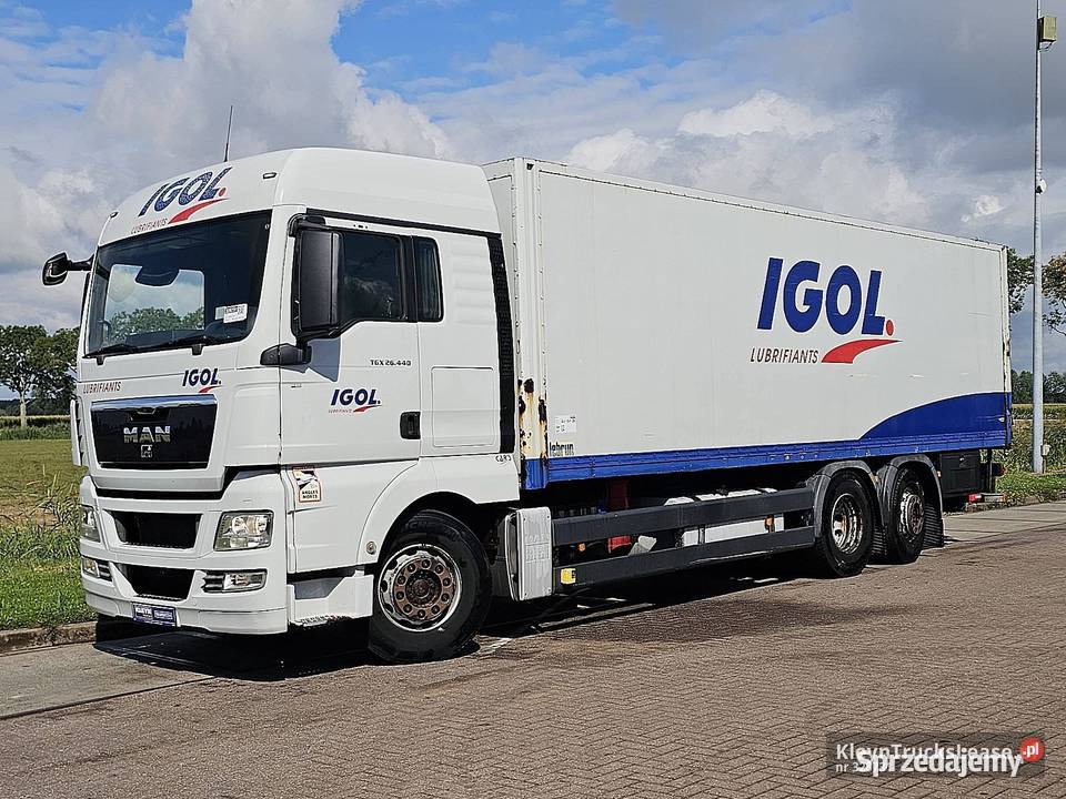 MAN 26440 TGX 6X2 TAILLIFT kontener 2009 sprzedam