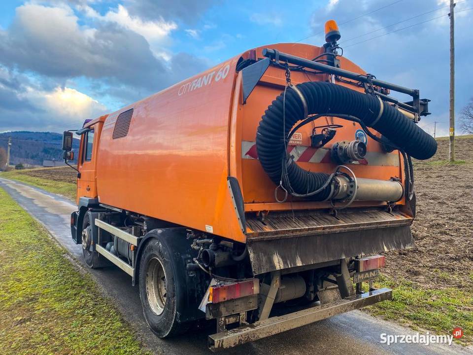 Zamiatarka Man bucher schorling 177000km Limanowa