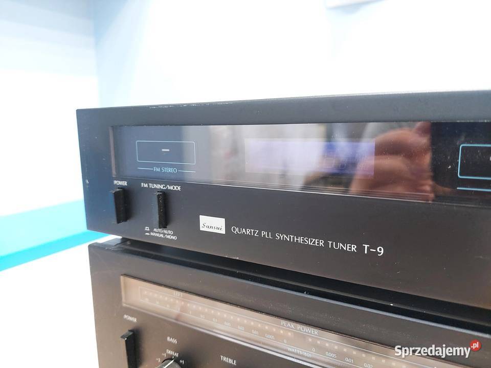 Sansui Integrated Amplifier A9 i AMFM Stereo Łapy