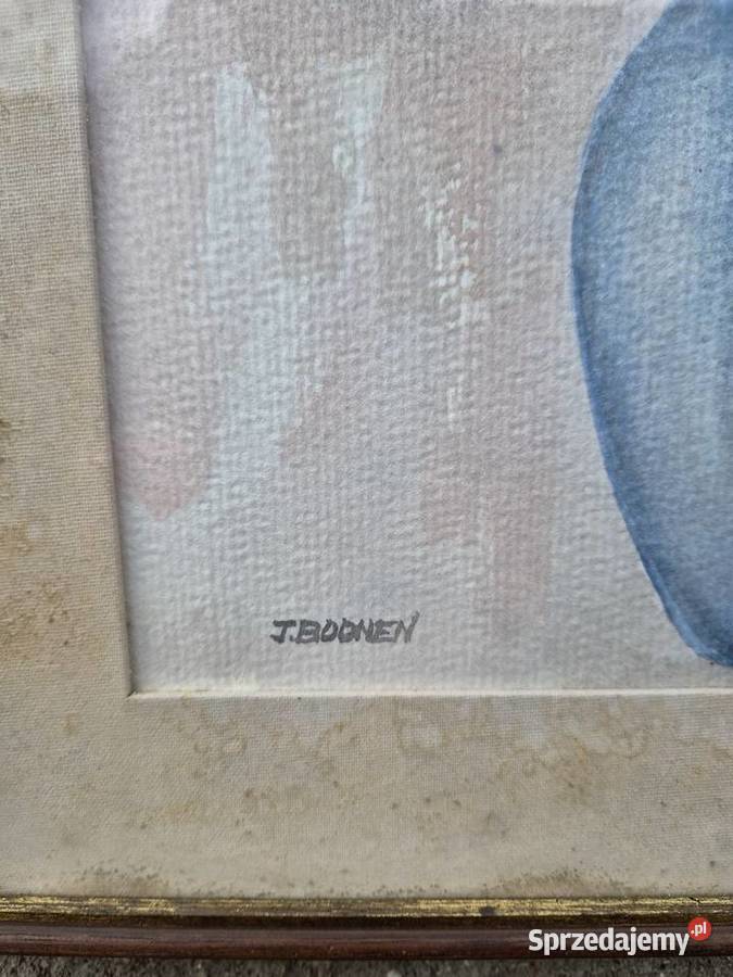 Akwarela w passe partout Malarstwo zachodniopomorskie Szczecinek