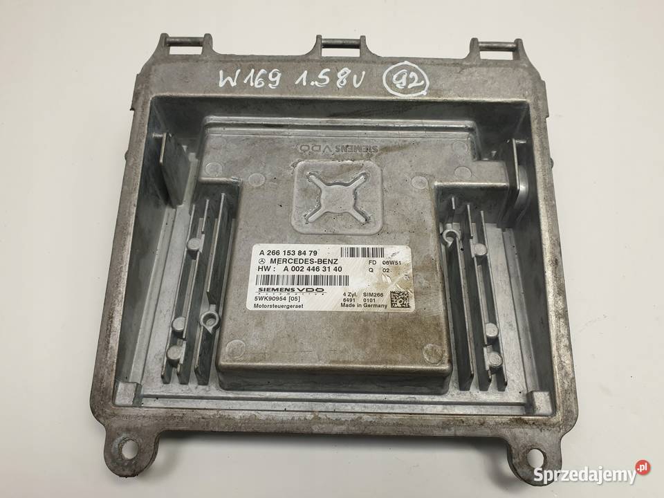 Mercedes W169 15 8V STEROWNIK SILNIKA Janów