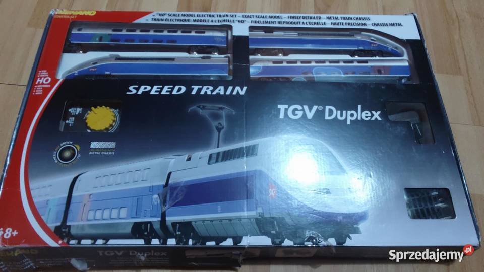 Kolejka zestaw startowy TGV Duplex Mehano
