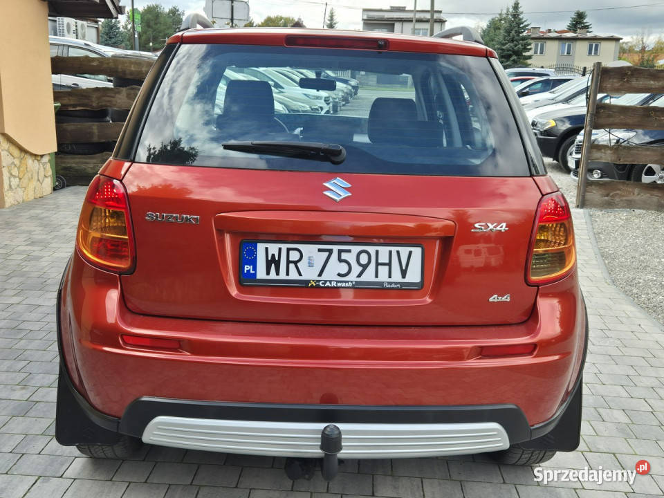 Suzuki SX4 16B 120 4x4 2008 Wyjątkowo Zadbny Z wielofunkcyjna kierownica