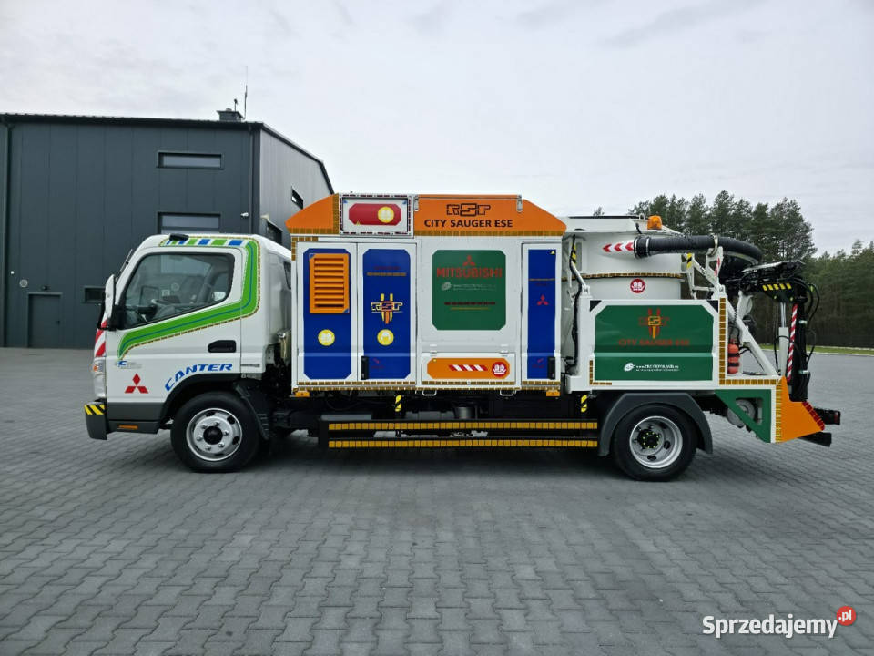 Mitsubishi CANTER odkurzacz koparka ssąca elektryczne szyby Daleszyce
