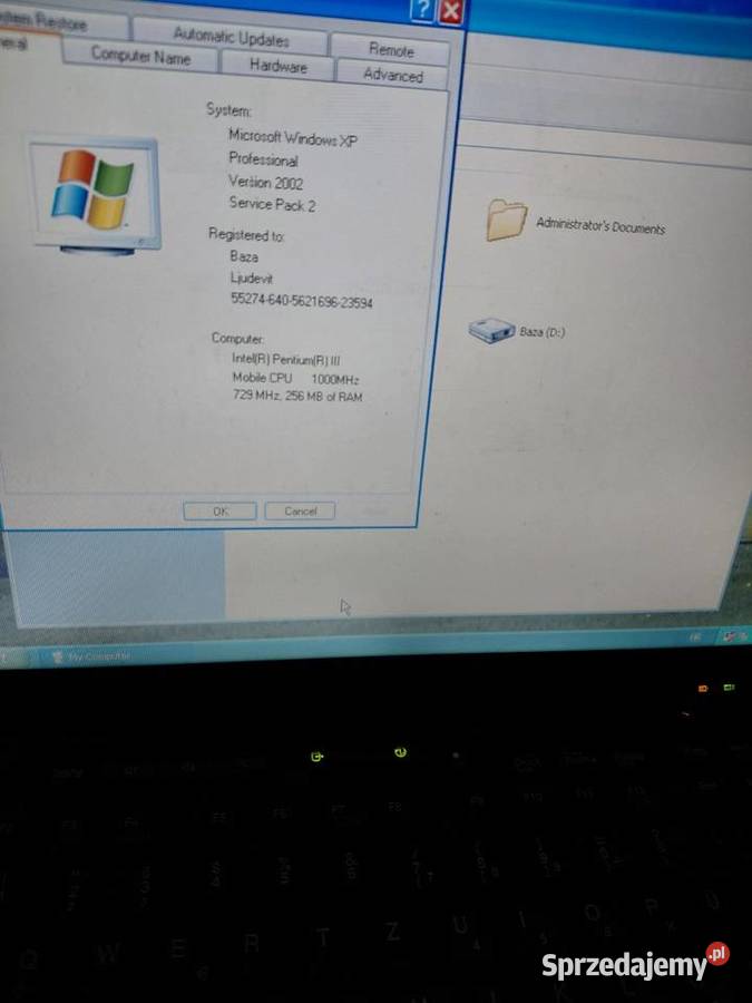 Sprzedam Ibm thinkpad T23 Grodzisk