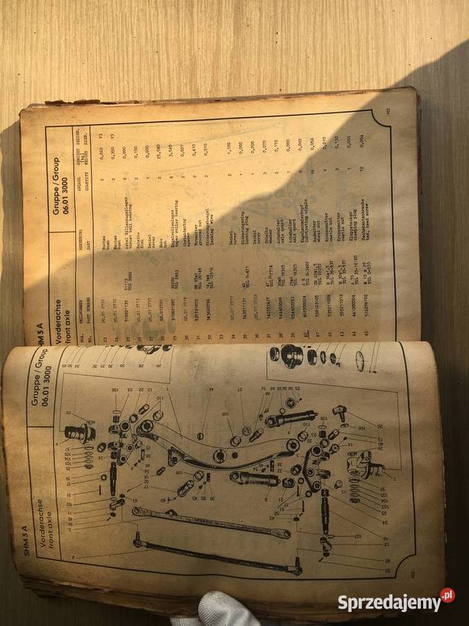 SHM3A SHM4A Katalog części zamiennych Parts Łęczyca